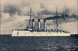 Крейсер Аврора в 1903 году